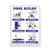 JED Pool Tools 90100 Pool Rules for Swimming Pool 18 by 24Inch