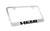 Ram Dodge Hemi Chrome Plated Metal License Plate Frame Holder