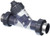 Spears 163B012CLSR PVC Schedule 80 Clear YCheck Valves
