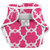 Kushies Baby Toddler Waterproof Diaper Wrap Fuchsia Modern Flowers