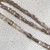 Natural Stones Beads Square Faceted Beading Grey Agate Gemstone Loose Beads for Jewelry Making 79 inches