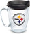 Tervis NFL Pittsburgh Steelers Primary Logo Tumbler with Emblem and Black Lid 16oz Mug Clear Tervis NFL Pittsburgh Steelers Primary Logo Tumbler with Emblem and Black Lid 16oz Mug Clear