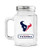 NFL Houston Texans 20oz Glass Mason Jar