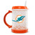NFL Miami Dolphins 8oz Junior Crystal Freezer Mug with Lid and Straw