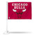 NBA Rico Industries Car Flag including Pole Chicago Bulls  Red