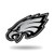 NFL Rico Industries Chrome Finished Auto Emblem 3D Sticker Philadelphia Eagles
