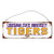 NCAA Legacy Lsu Tigers Rectangle Tin Sign One Size Stock