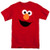 Sesame Street Elmo Face T Shirt  Stickers XLarge