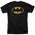 Batman Logo Distressed DC Comics T Shirt  Stickers XLarge