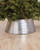 The Lakeside Collection Decorative Metal Christmas Tree Ring  Galvanized