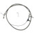 Transmission Kickdown Cable KitStainless Braided Kick Down Cable Replacement for Chrysler 904 Tranny Mopar