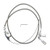 Transmission Kickdown Cable KitStainless Braided Kick Down Cable Replacement for Ford C4 C4 Detent