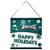 FOCO Philadelphia Eagles NFL Happy Holidays Banner Sign