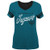 Outerstuff NFL NFL Jacksonville Jaguars Youth Girls Sound Wave Short Sleeve Tee Jag Teal Youth Large14
