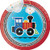 All Aboard Train Dessert Plates, 24 ct
