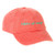 Desert Cactus Alpha Chi Omega N Sorority Coral Baseball Hat Cap Cursive Name Font with Sea Foam Thread AXO Coral  N