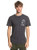 Quiksilver Mens Mind ON FIRE TEE Charcoal Heather M