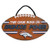 FOCO NFL Team Logo Football Shape Mancave Man Cave Hanging Wall Sign Denver Broncos