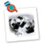 3dRose Hug a Pug Puppies Square Quilt Sheet 10 by 10Inch
