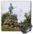 3dRose Mouse Pad Lexington Minuteman Statue in Color  8 by 8Inches mp2680591