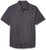 Volcom Mens Short Sleeve Button Down Shirt Asphalt Black Small