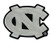 NCAA North Carolina UNC Tar Heels Premium Auto Emblem Chrome Metal