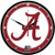 Alabama Crimson Tide A Logo Round 12 inch Wall Clock