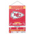FOCO Kansas City Chiefs NFL Corrugated Metal Wall Sign