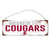 NCAA Legacy Washington State Cougars Rectangle Tin Sign One Size Stock