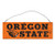 NCAA Legacy Oregon State Beavers Rectangle Tin Sign One Size Stock