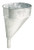 Plews  Edelmann 75002 Steel Galvanized Funnel  5 Quart Capacity