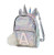 Justice Initial Unicorn Flip Sequin Mini Backpack Letter O