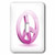 3dRose LLC lsp1012871 Pink Peace Sign Single Toggle Switch
