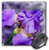 3dRose LLC 8 x 8 x 025 Inches Mouse Pad Blessed Iris mp193771