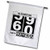 3dRose fl1100161 Oldometer Happy 60th Birthday Garden Flag 12 by 18Inch