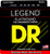 DR Strings HiBeam Flats  Flatwound Stainless Steel Round Core 5 String Bass 45125