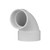 Charlotte Pipe 3" X 4" DWV Closet Bend Reducing Hub X Hub PVC DWV (Drain, Waste and Vent) Schedule 40 (Single Unit)