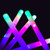 Glow Sticks Bulk  24 Pcs LED Foam Sticks Glow Batons with 3 Modes Flashing Effect Glow in The Dark Party Supplies by ColorHome