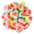 FirstChoiceCandy Valentine Sugared Rainbow Gummy Triple Hearts 5LB