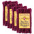 Shadow River Gourmet Wild Huckleberry Licorice Candy  Old Fashioned Classic Colorful Purple Candy Twists  8 oz Bag  Pack of 4