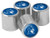 NCAA Duke Blue Devils Metal Tire Valve Stem Caps 4Pack
