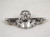 Replica USAF US Air Force Military Command Pilot Metal Wings Badge Pin