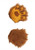 elope Lion Brown Fingerless Costume Paws