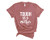 Mom Shirt Tough As A Mother TShirt Cute Mommy Shirt Strong Mom Gift for Mom Mauve Medium