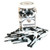 Team Golf NCAA Wake Forest Demon Deacons 234 Golf Tees 175 Pack Regulation Size Multi Team Colors