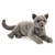 Folkmanis Purring Cat Hand Puppet Gray 8