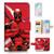 ( For Samsung S7 Edge , Galaxy S7 Edge ) Flip Wallet Case Cover & Screen Protector Bundle - A20302 Ninja Deadpool