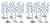 Beistle 53511 Shark Whirls, 24 Piece, 17.5"-31" Multicolored