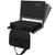 Sheenive Reclining Stadium Seats for Bleachers Padded Cushion Stadium Chairs for Bleacher with Back Support and Shoulder Strap 4 Reclining Positions Detachable Seat for Multi Use 1 Pack Black