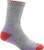 Darn Tough Coolmax Micro Crew Cushion Sock  Womens Light Gray Large